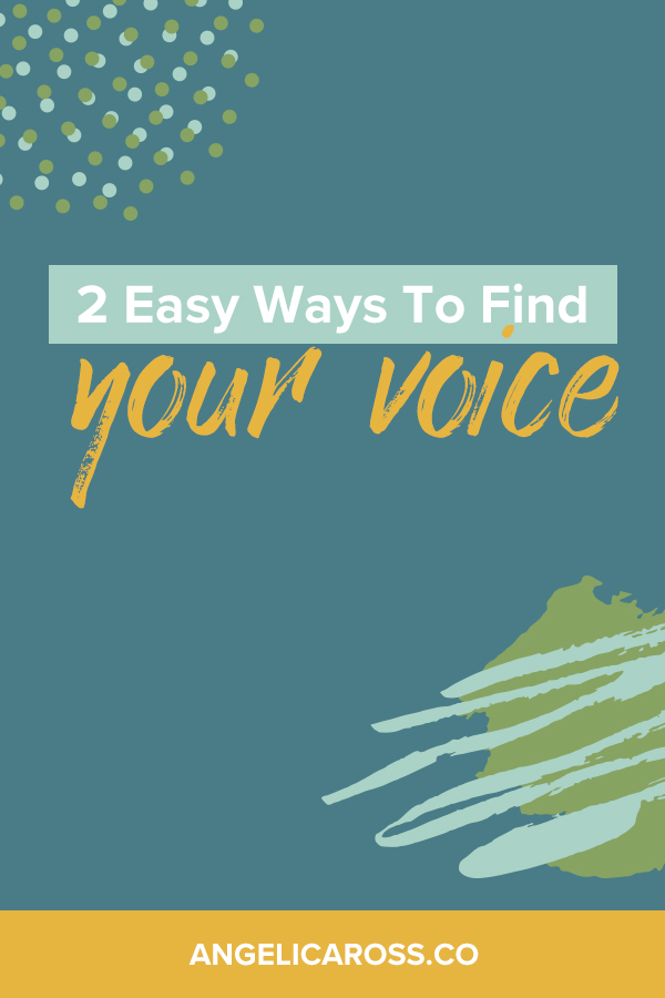 The voice you use in your copy is just as much a part of your brand and distinguishing features as your colors and fonts. Here are two easy ways to nail it.