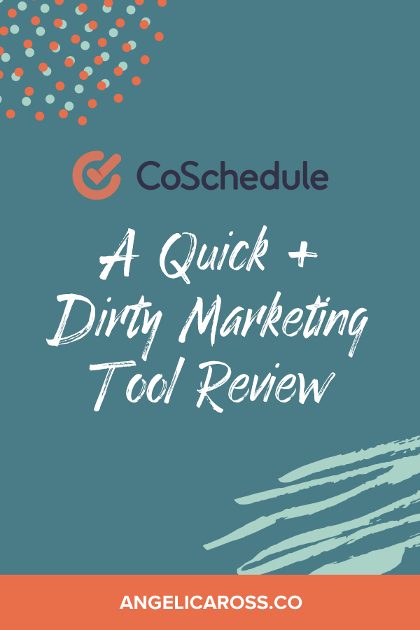 What is CoSchedule, what does it do, and is it worth it? It automates your content marketing and is a marketing tool everyone needs for these easy reasons!