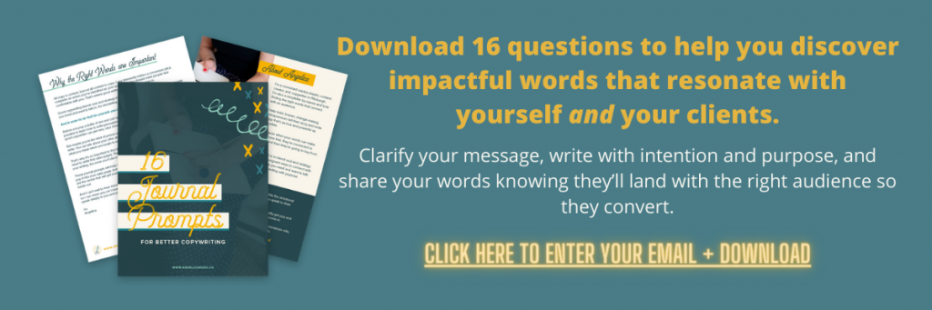 16 Copywriting Questions Opt In
